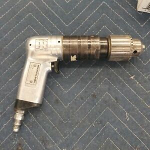 Ingersoll Rand, 7AQ4,  1/2&#034; Jacobs Chuck, Drill Motor, 600 RPM (Loc D-1-6)
