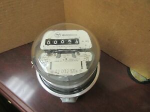 WESTINGHOUSE WATTHOUR METER TYPE D2S 510C900G10 FORM 2S 240Vac 3W WATT