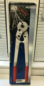 FELCO C12 CH-2206 12mm Cable Cutters, SWISS MADE Steel Wire Rope
