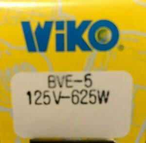 WIKO BVE-5  625W 120V PROJECTOR LAMP