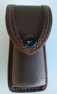 Strong Strongcore OC/Mace Holder N464 02 Brown Nylon For 1 1/2&#034;x 4 3/8&#034; Canister
