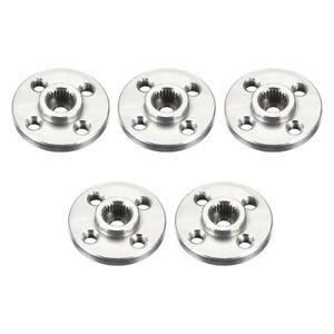 Servo Arm Horn Aluminum 25T Silver, MG995, MG996 for Hitec Parallax Futaba 5pcs