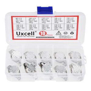10pcs NO KSD301 Thermostat 90-180°C 90 100 110 120 130 140 150 160 170 180°C