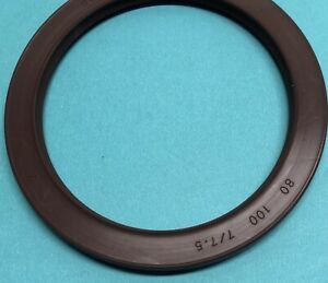 80X100X7 DOUBLE LIP METRIC OIL SEAL BABSL 80 100 7 VITON SUBS CFW BAB SL1 SEALS