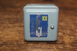 SQUARE D PRESSURE SWITCH 9013HHG-12, Class 9013, 90 On 125 Off, Never Used