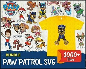 Paw Patrol SVG Bundle of High Quality Images - Use Paw Patrol SVG File 
