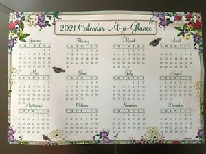 2021 - VFW - Veterans of Foreign Wars - Calendar Card - 10&#034; x 7&#034;
