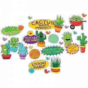Eureka EU-847774 Sharp Bunch Positive Words Mini Bulletin Board Set