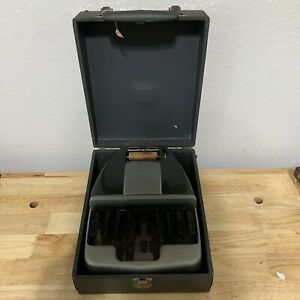 Vintage La Salle Stenotype Stenograph Machine In Hard Carrying Case LaSalle