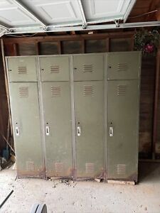 Vintage Metal Lockers
