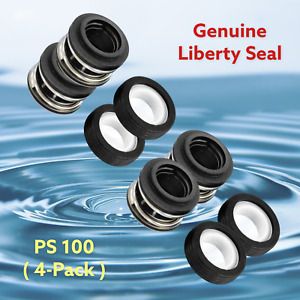 (4-PACK). Liberty Seals  PS-100 Pool Spa &amp; Pump Motor Shaft Seal 5/8&#034;