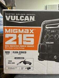 New Vulcan MIGMax 215 63617 Industrial Multiprocess Welder w/120/240 Volt Input