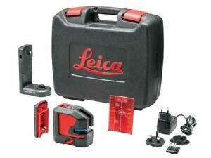 Leica Lino L2 Cross-Line Laser w/ Rechargeable Li-Ion Battery &amp; Hard Case - New