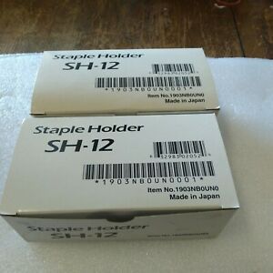 2--Kyocera SH-12 Staple Holder 1903NB0UN0 3 Cartridges Lot of 2--FREE SHIPPING