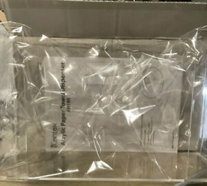 Kantek C-Fold/Multifold Towel Dispenser 11-1/2&#034;4-1/8&#034;x6-3/4&#034; Clear AH190