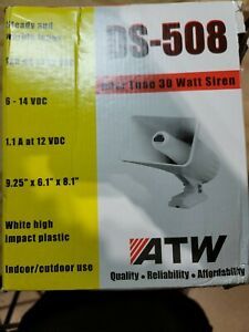 ATW Security DS-508 Dual Tone Security Siren 6-12VCD, 120dB