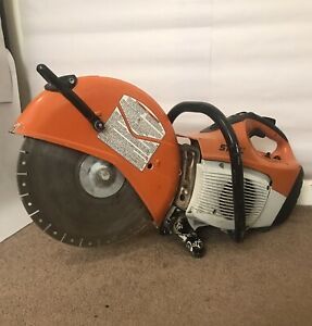 STIHL TS420 14” CONCRETE WATER CUT OFF SAW. BLADE INCLUDED