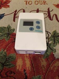 Siemens Qaa2221.Fwsn Room Temp. Sensor,Oled,phone Jack
