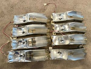 Lot of Whelen Strobe &amp; Flasher Corner Modules, Edge Light Bar UNTESTED (9000 9M)
