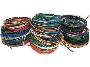 5LB LOT OF HOOK UP WIRE GUITAR AMP / RADIO REPAIR 18awg 20awg 22awg