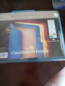 In Place 2 Divider Classification Folders