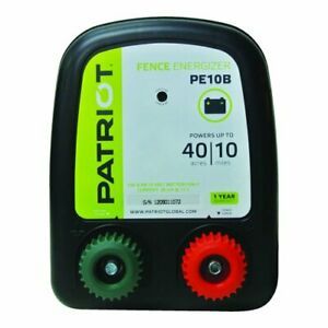 Patriot PE10B Battery Fence Energizer 0.30 Joule