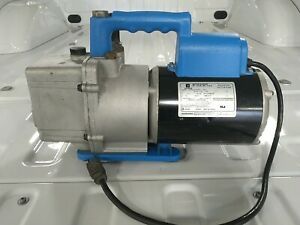 ROBINAIR SPX COOLTECH 15600 0.5HP 6 CFM HIGH PERFORMANCE VACUUM PUMP perfec