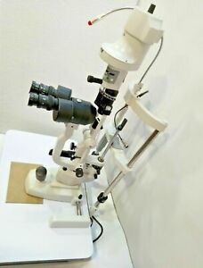 New Branded Ophthalmology 2 Step Haag Type Slit Lamp with Accessories Optometry