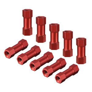 Hex Aluminum Standoff Spacer Column M3x15mm,for FPV Quadcopter,CNC,Red,10pcs