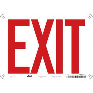 CONDOR 480L85 Safety Sign,7 in x 10 in,Polyethylene