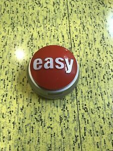 Staples Talking Easy Button - That Was Easy. Batteries Not Included.