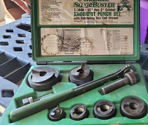 GREENLEE 7238SB SLUGBUSTER KNOCKOUT PUNCH SET - USED