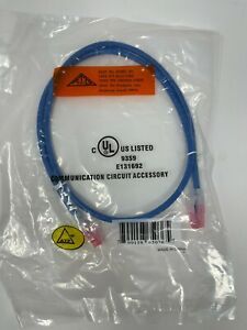LOT OF 50 - BRAND NEW - Allen Tel Products AT1603-BU CAT 6  3FT Blue Patch Cable
