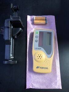 Topcon LS-80A Rotating Laser Level Detector with Rod Mount