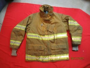MFG. 2010 GLOBE GX-7 DRD 43 x 32 Firefighter Turnout Bunker JACKET RESCUE FIRE