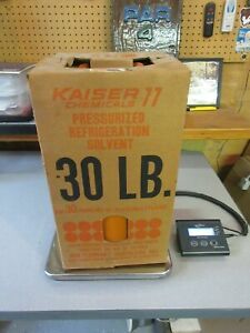 BRAND NEW Pressurized Refrigeration Solvent Kaiser Chemicals 30 lb. Tank