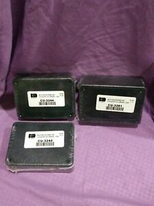 BUD Industries 2pcs CU-3244 RoHS E10 &amp; 1pc CU-3281 RoHS A10 LOT