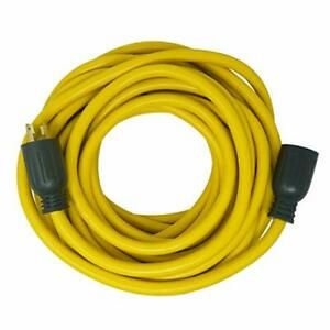 Southwire 65173140 50-Foot 30Amp Generator Cord 10-Gauge Heavy Duty Electrica...