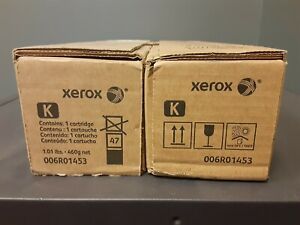 (LOT OF 2) NEW OEM Xerox Black Toner Cartridge 006R01453 -  FREE SHIPPING