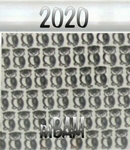 100 PACK BLACK OWLS 2020 Apple Zip Baggies 2.0X2.0&#034; Mini POLYBAGS