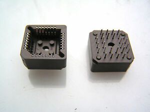 Robinson Nugent PLCCE28SITT 28 Pin Surface Mount IC socket PLCC 2 pieces OM1015