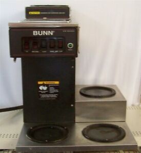 Restaurant Equipment Bunn 4 BURNER DECANTER COFFEE MAKER CW Series