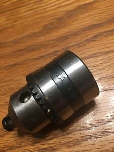 Jacobs 3/8&#034; Multi-Craft Chuck 3/8-24 Mount 1/16 to 3/8 Capacity USA