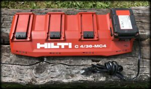 HIlti 2108815 115V C 4/36-MC4 Li-Ion Multi-Bay Battery Charger &amp; Battery