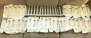 60cc Slip Tip &amp; Catheter Tip Syringes (NO NEEDLES) 14 Slip &amp; 34 Cath = 48 Syr