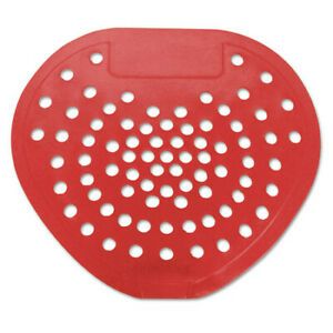 HOSPECO HOS 03901 Health Gards Vinyl Urinal Screen, 7 3/4&#034;w x 6 7/8&#034;h, Red,
