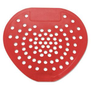 HOSPECO HOS 03901 Health Gards Vinyl Urinal Screen, 7 3/4&#034;w x 6 7/8&#034;h, Red,