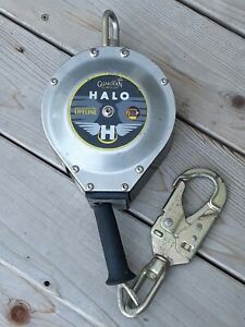 GUARDIAN HALO 30&#034; 3/16&#034; SELF-RETRACTING FALL PROTECTION LIFELINE !!!