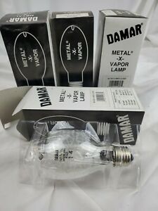 Lot of 4 DAMAR METAL -X- VAPOR M100W/U/MED/ Clear 5250A