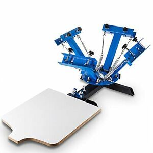 SmarketBuy Silk Screen Printing Machine 1 Station 4 Color Screen Printing for...